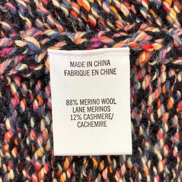 Theory Idalena Multicolored Cashmere Sweater Dress - Picture 6 of 9